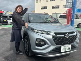 【スズキの新型SUV】サイズ感も快適性もちょうどいい!人気のフロンクスの魅力をご紹介!!